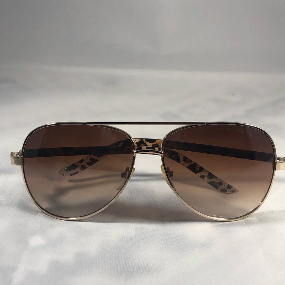Women’s Bronze Aviator Sunglasses-NWOT
